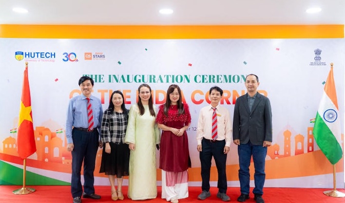 “India Corner” launched to promote Vietnam-India academic exchange